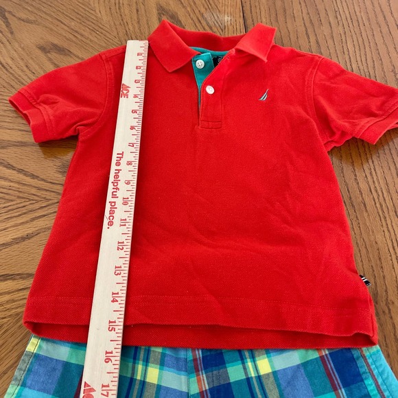 Nautica Polo short and Bermuda Kids Sz 4 slightly used - Picture 5 of 9